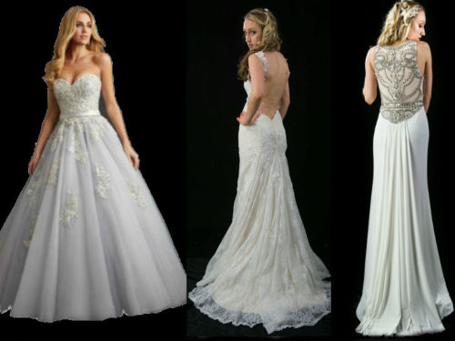 Designer Wedding Dresses, Custom Design Wedding Gown or Limited Edition Evening Dresses