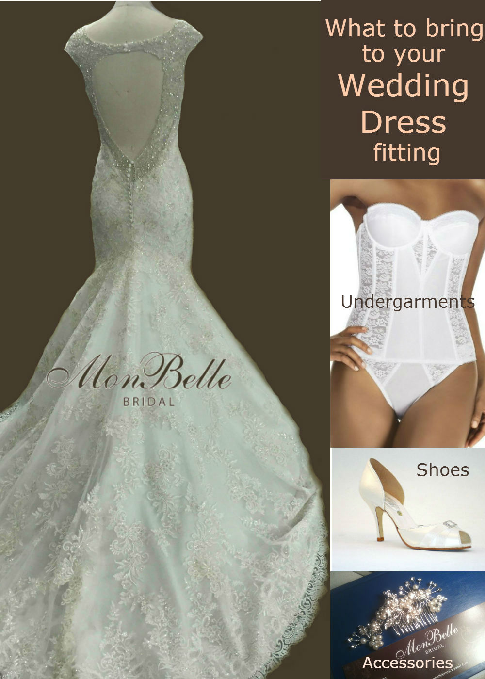 what do you wear to a bridal fitting
