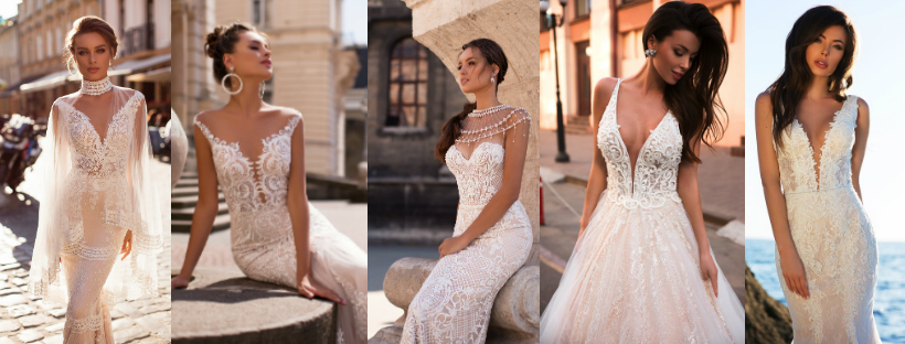 Unique wedding dresses from Europe Mon Belle Bridal